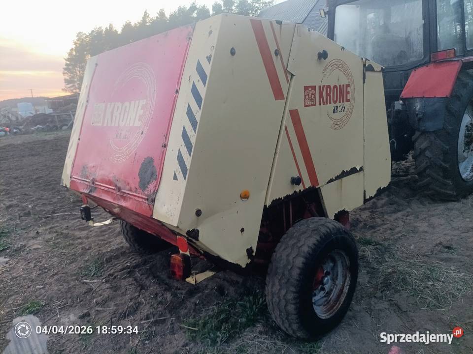 Prasa rolująca Krone KR 125 belownica belarka Kadzidło