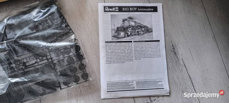Model do sklejania REVELL 02165 Big Boy H0 187 śląskie Bytom