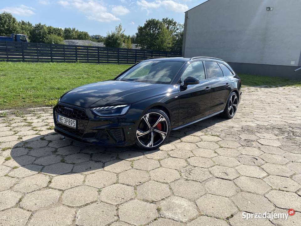 Audi A4 S line black edition 20 benzyna 265 automatyczna Audi podlaskie Łomża