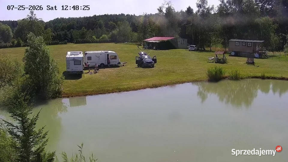 SIEDLISKO DOM 120 m2 2 STAWY 15 ha Ziemi rolnej Krzewno
