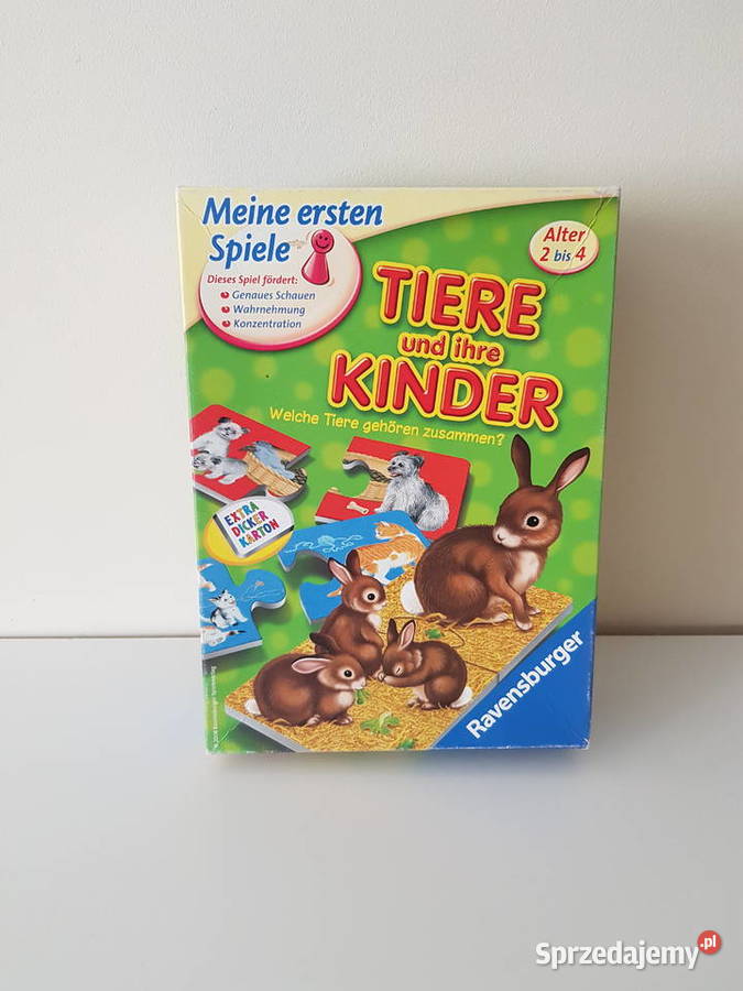 Ravensburger Puzzelki puzzle Zwierzątka mazowieckie Warszawa
