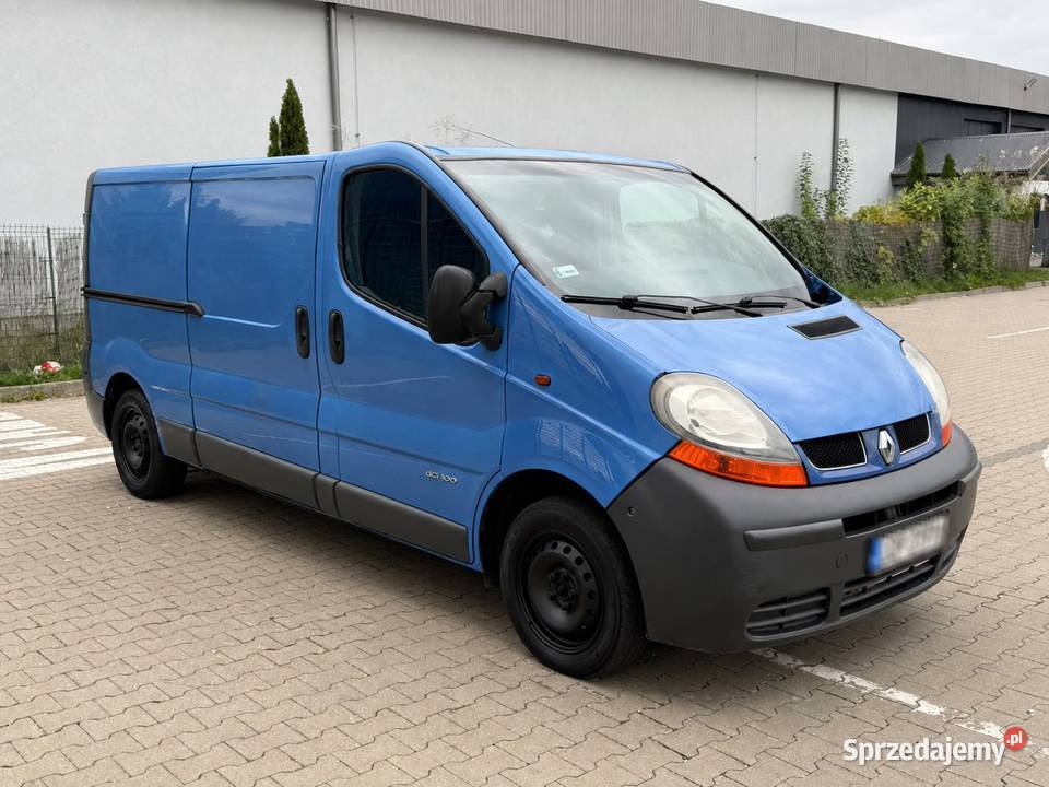 Renault Trafic LONG 19 dCi 100 2004r Stan Długie lubelskie Chełm