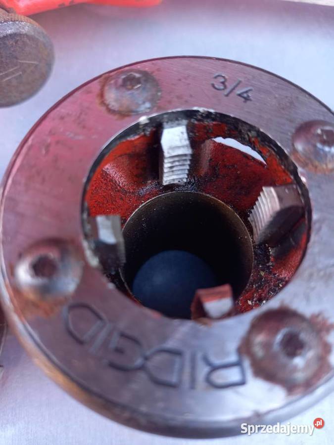 Grzechotka Ridgid z narzynką 1 14cala podkarpackie Kolbuszowa