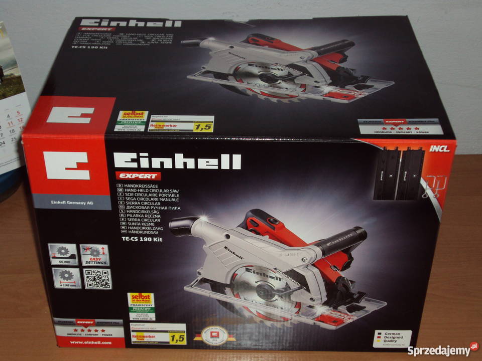 EINHELL TECS190 Pilarka tarczowa 1500W 66MM lubelskie Zamość