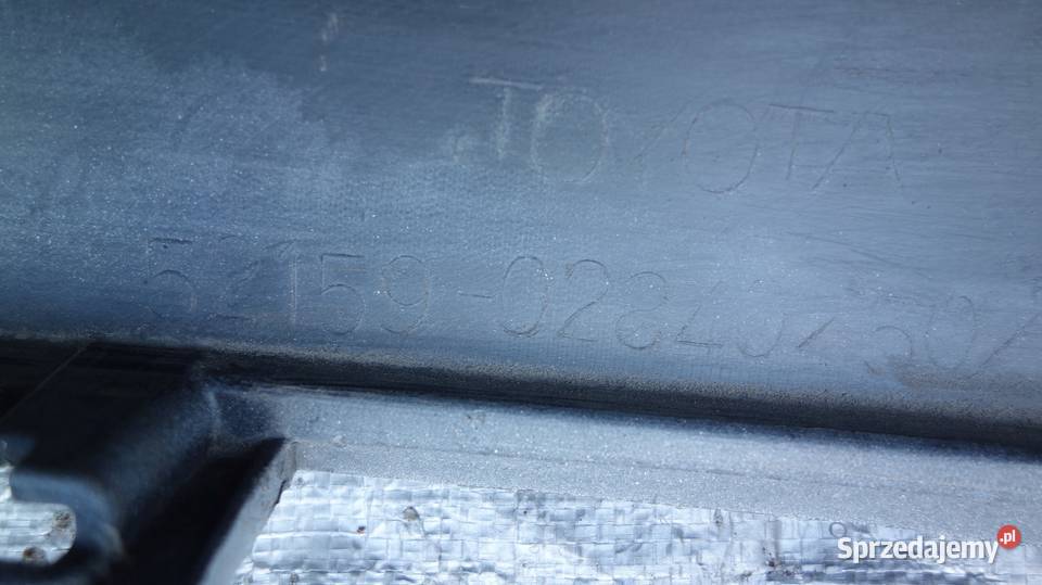 TOYOTA AURIS II HB ZDERZAK TYŁ TYLNY Karoseria