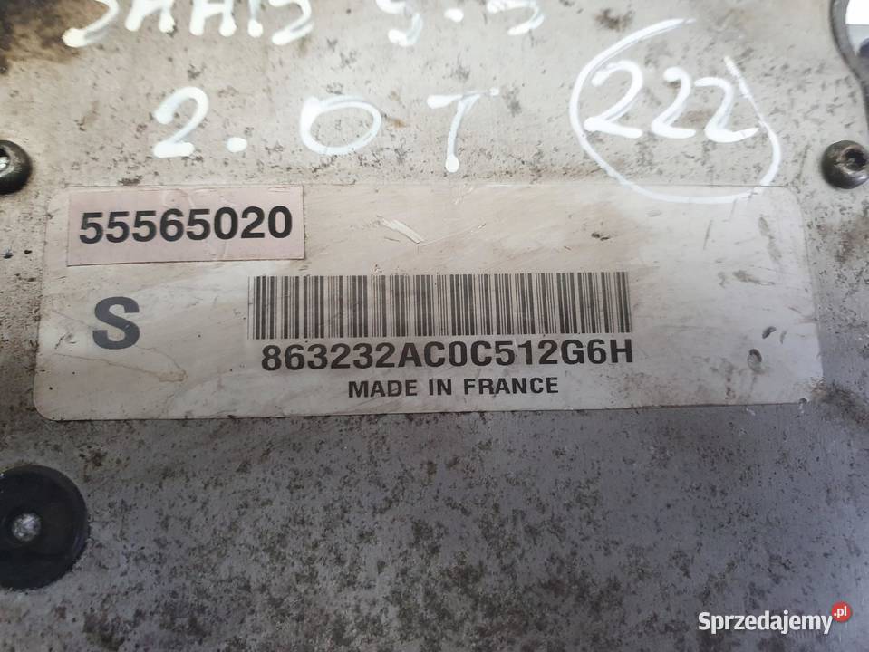 Saab 93 93 II 20 T STEROWNIK SILNIKA komputer