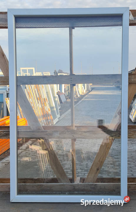 OKNA KacprzaK Witryna 111X168 FIX Używany PCV Lublin