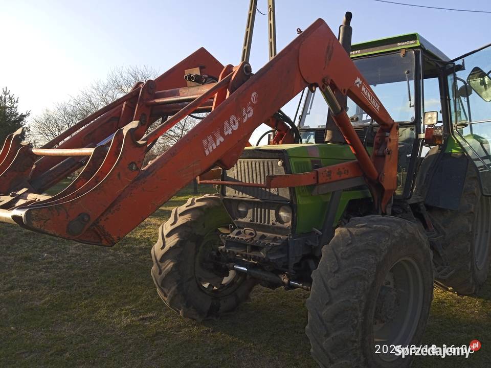 Ciągnik Deutz fahr DX 431 z turem
