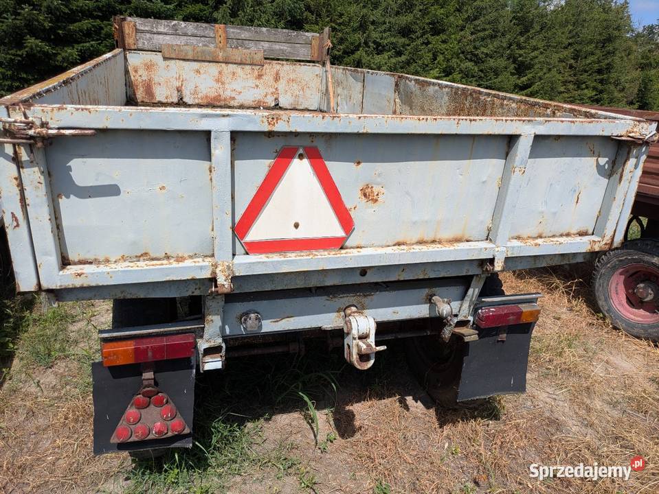 Przyczepa sztywna możliwy transport Sieradz
