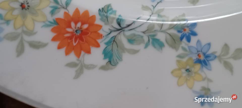 talerze glębokie 9 sztuk talerze ponad 80 letnie Poznań