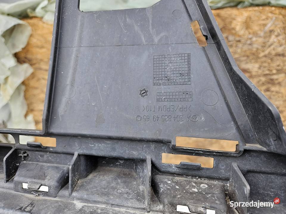 MERCEDES W204 WZMOCNIENIE BELKA ZDERZAKA PRZÓD Międzychód sprzedam