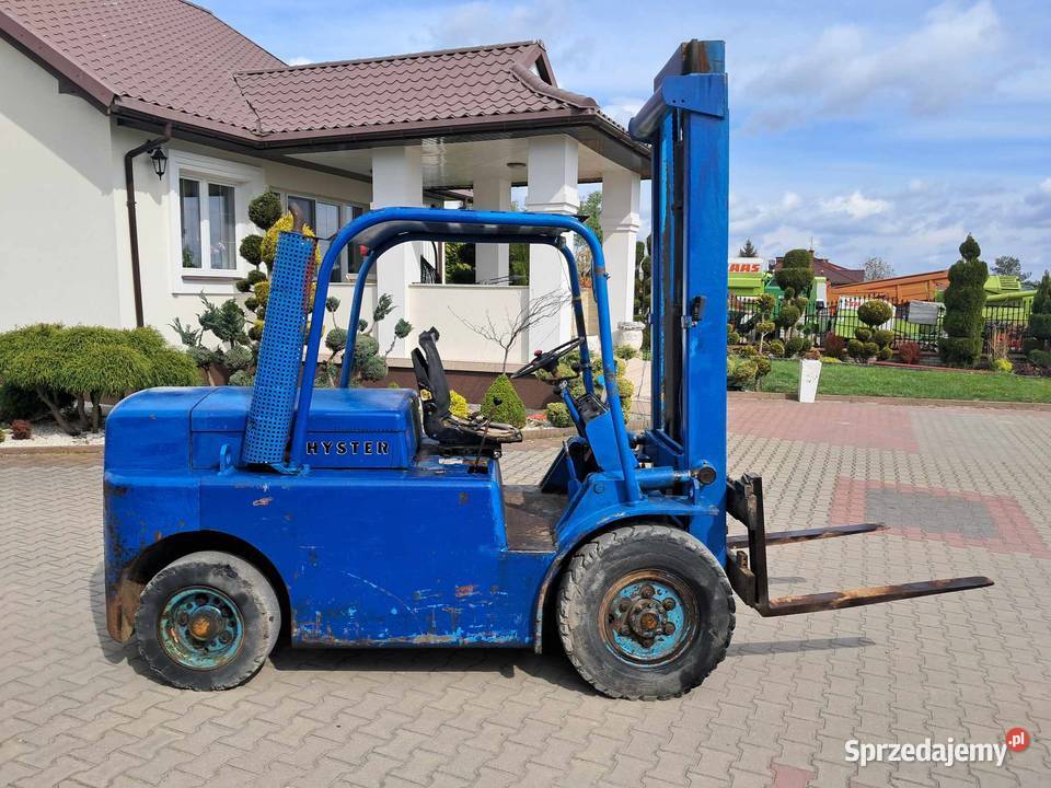 Wózek widłowy Hyster H80C sprowadzony diesel Wózki widłowe mazowieckie Radom