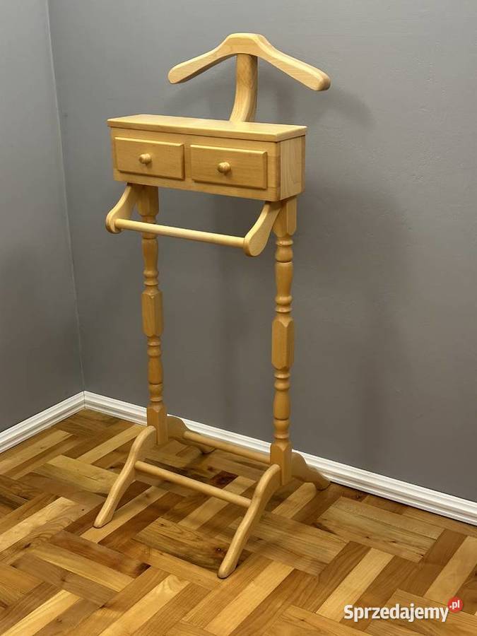 Stojak na ubrania wieszak kamerdyner z litego Ropczyce