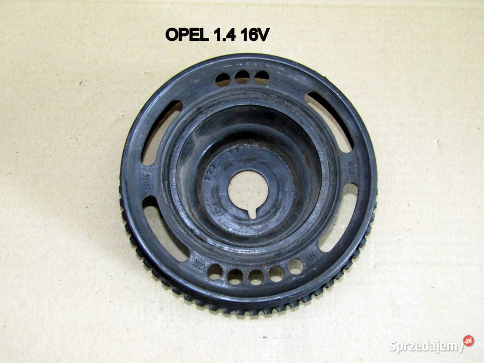 KOŁO PASOWE WAŁU KORBOWEGO OPEL 14 16V 90531581 Elementy napędu