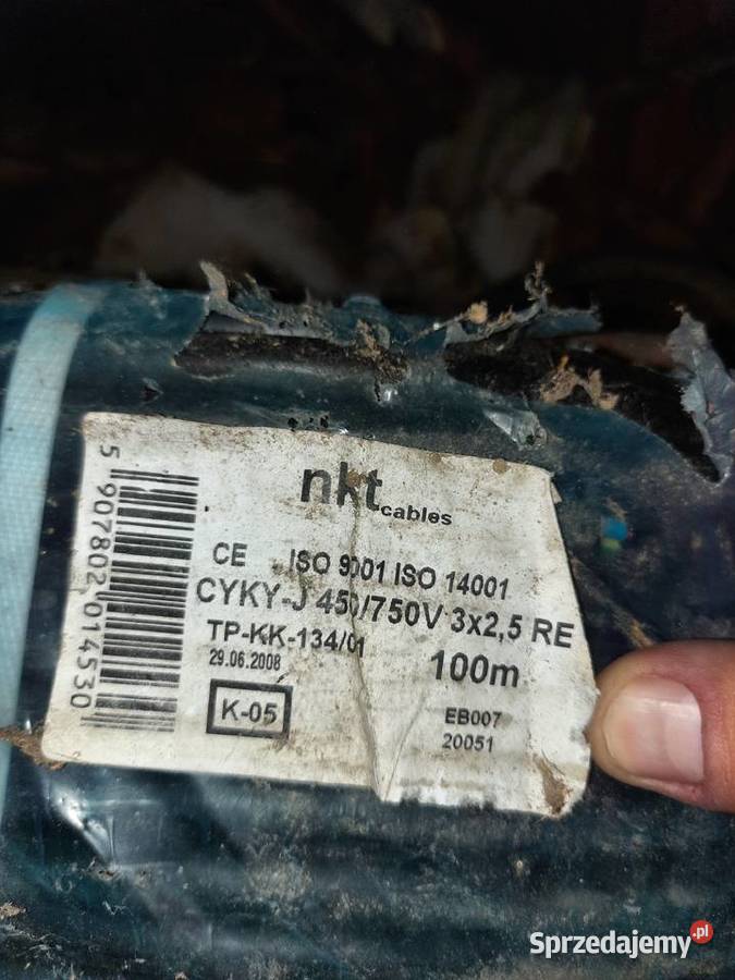 Kabel ziemny 3x25 NKT