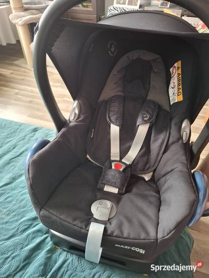 Fotelik samochodowy z bazą MaxiCosi Zdejmowane pokrycie Gdańsk
