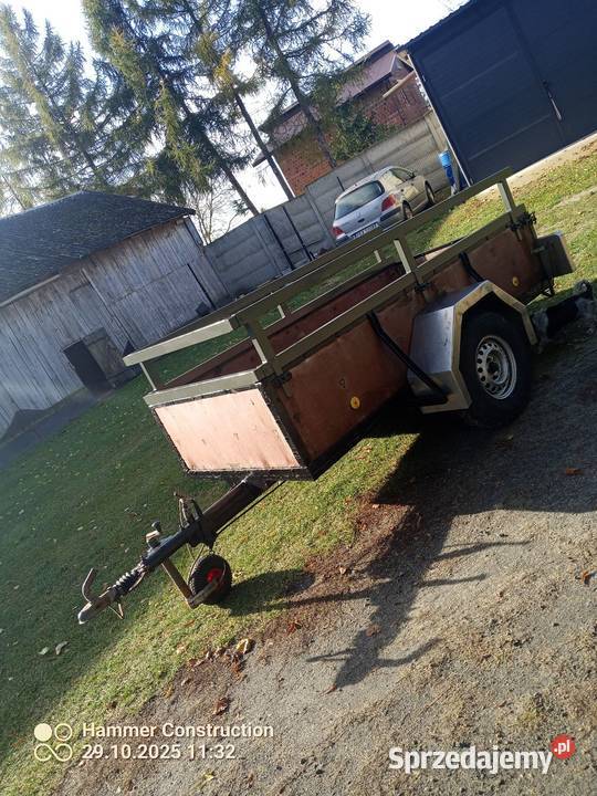 SprzedamZamienię Przyczepkę Dmc 800 wielkopolskie