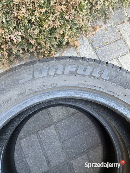 Dwie opony letnie 21555R17 dwie 55 Samochodowe śląskie Mikołów