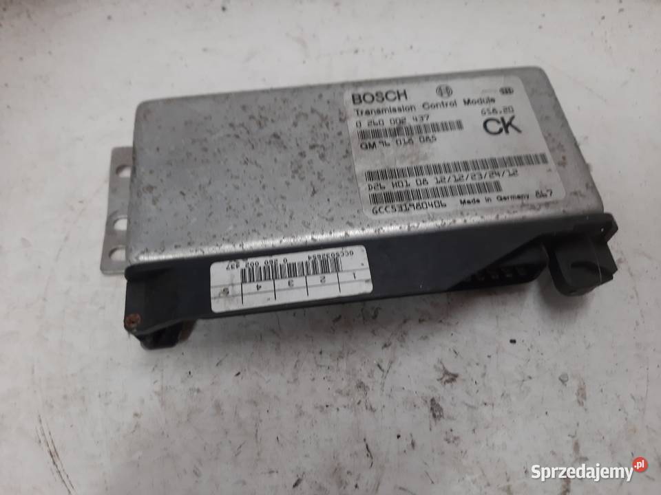 OPEL OMEGA B 20 STEROWNIK SKRZYNI 0260002437