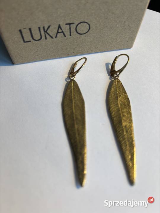 Kolczyki z listków szałwii Lukato Bydgoszcz