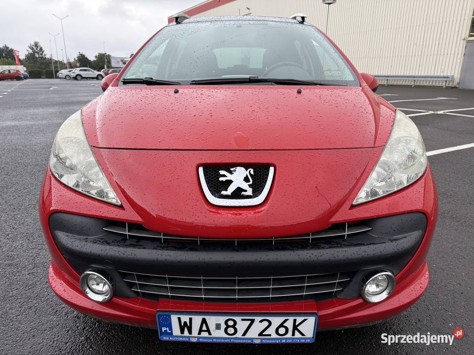 Peugeot 207 2008 14 Panorama Hak niski przebieg mazowieckie Warszawa