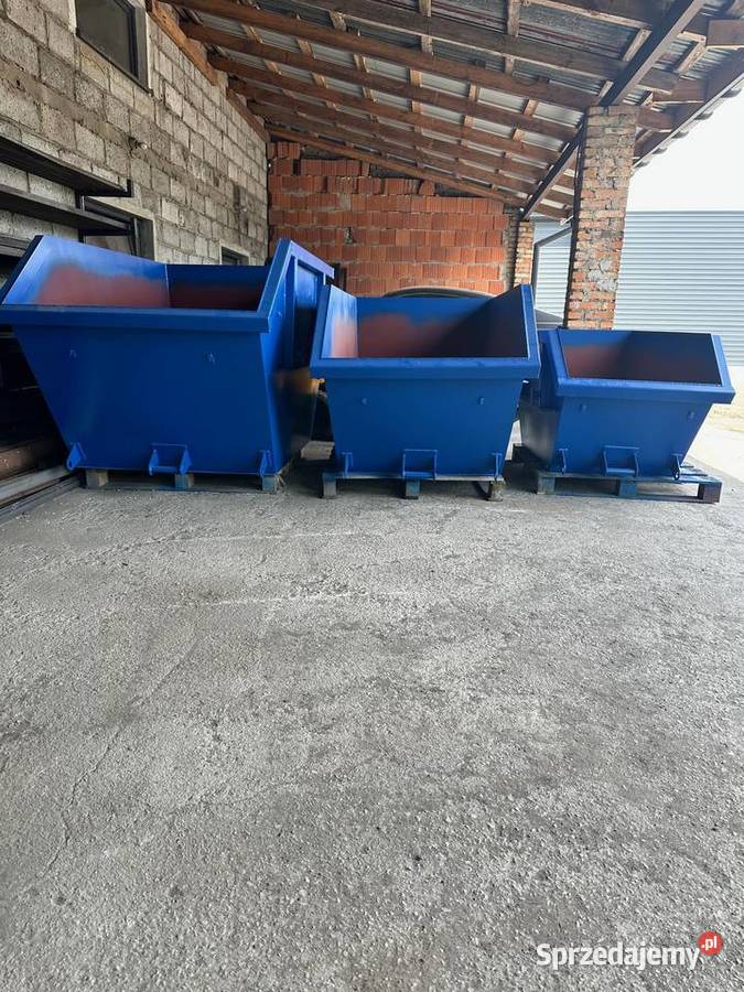 Kontener mulda hakowiec 3m3 kontener na gruz Niedrzew Pierwszy