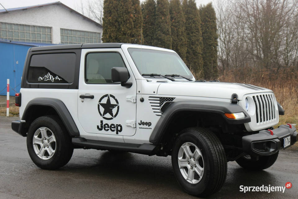Jeep Wrangler 36 V6 285 2022 Manual Hardtop 4x4 światła do jazdy dziennej
