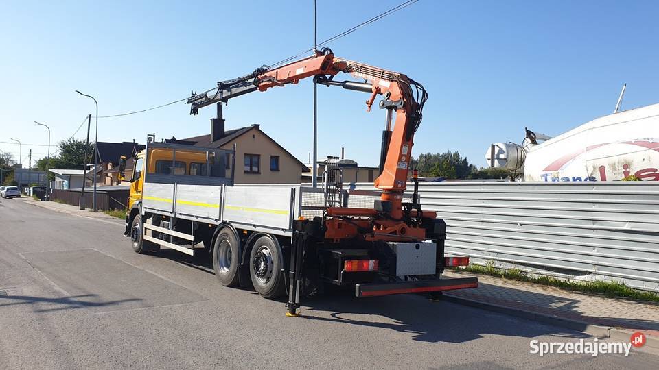 Mercedes Axor 2529 6x2 HDS Atlas Rotator Dźwig