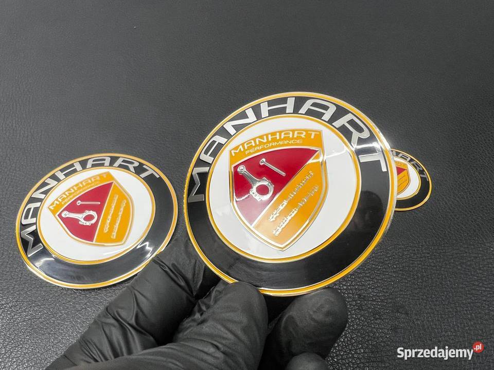 Zestaw logo Manhart BMW 3 Chełm