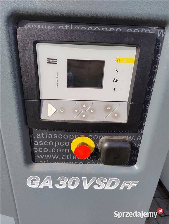 Sprężarka ATLAS COPCO GA30VSDFF 30kW 558m3min Wilków
