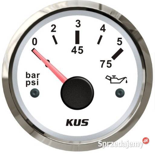 Wskaźnik Ciśnienia Oleju 52mm KUS seria Sea V Gorzów Wielkopolski sprzedam