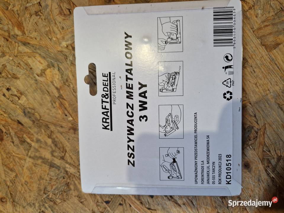 Kraft Dele KD10518 Zszywacz metalowyzszywki wielkopolskie Głogowa