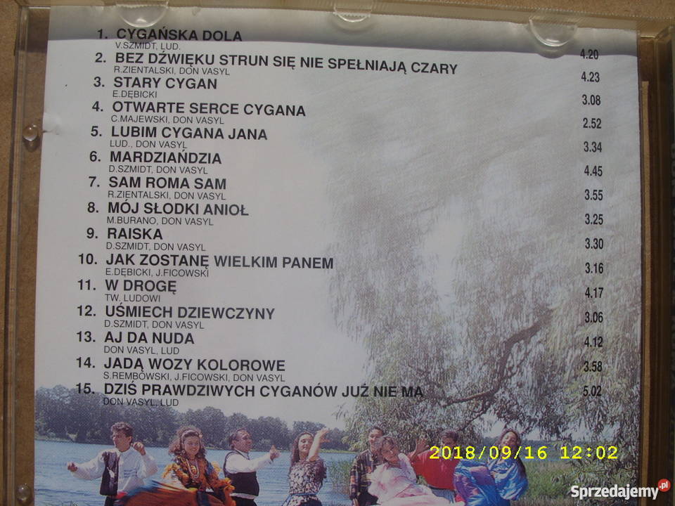 Folk CD DON VASYL ROMAZLOTE PRZEBOJE Wołów