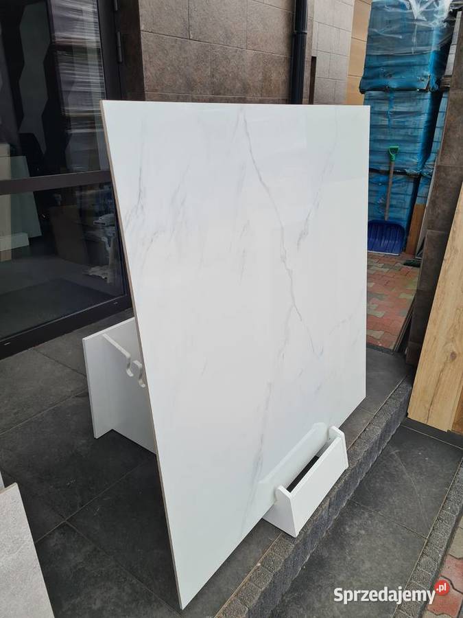 PŁYTKA GRES POLEROWANY CARRARA BLANCO POLER Płytki uniwersalne Opoczno