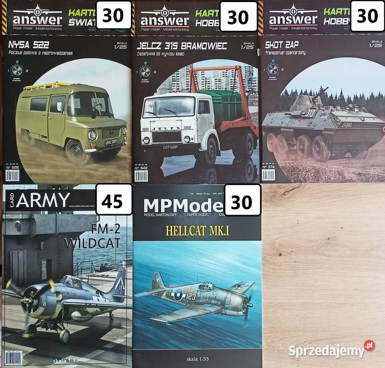 Modele Kartonowe pomorskie Wejherowo