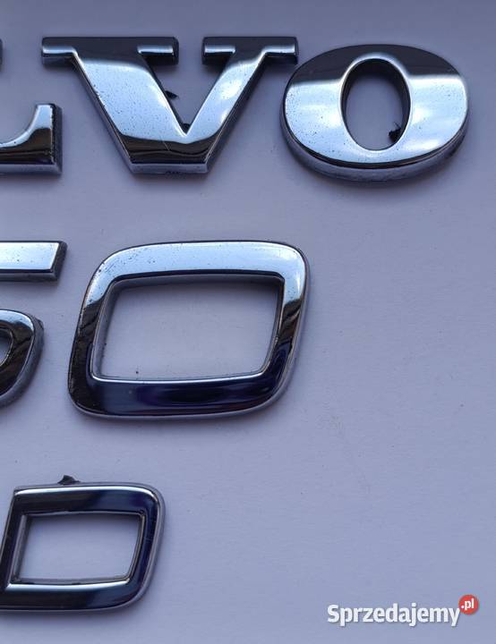 Napis Volvo V50 0712r kujawsko-pomorskie Lipno
