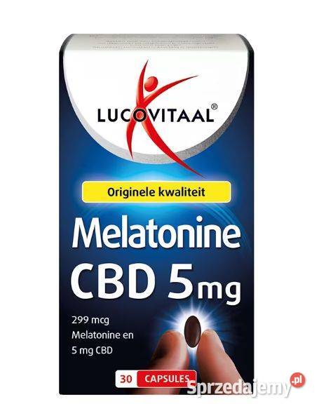 Lucovitaal Melatonine 299 mcg CBD 5 mg 30 Caps Łódź