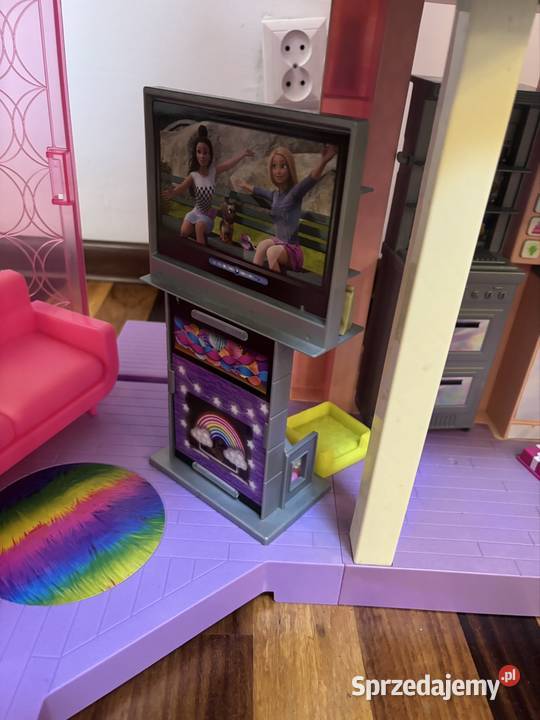 Duży domek lalek barbie kolorowy Pyrzyce