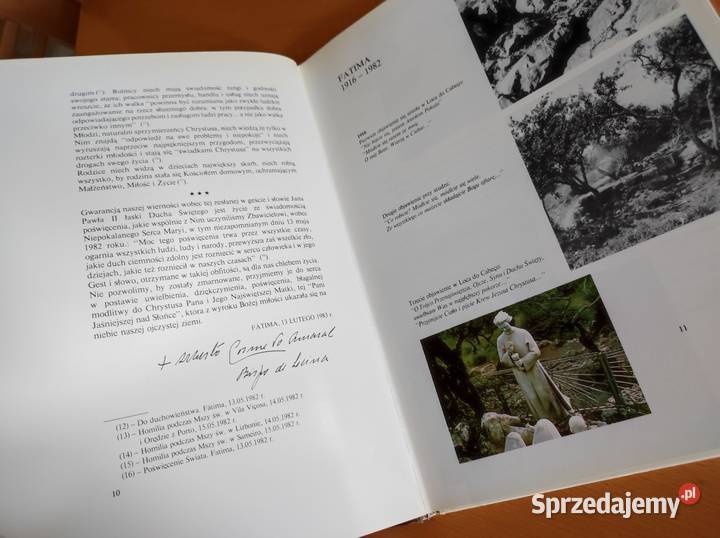 Jan Paweł II pielgrzym fatimski album książka wiara, duchowość Kielce