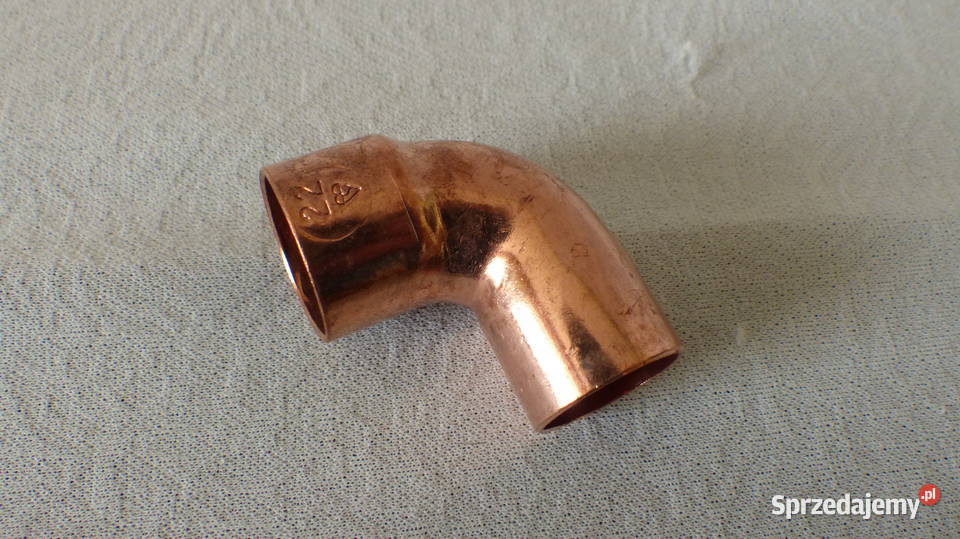 Kolano miedziane Cu 1kielichowe 1kx22 Koszalin sprzedam