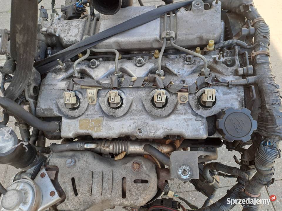 Toyota Rav 4 II 20 D4D 116 silnik kompletny kod terenowe Części samochodowe Jastrzębie-Zdrój sprzedam
