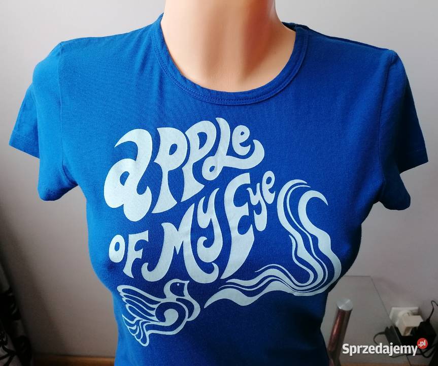 VERO MODA DAMSKI KOBALTOWY TSHIRT RS Łódź