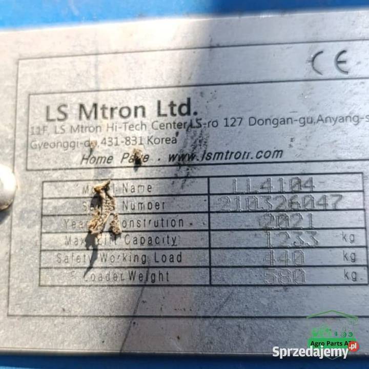 Ładowacz czołowy TUR LS LL4104 LS MT360 MT350 podlaskie