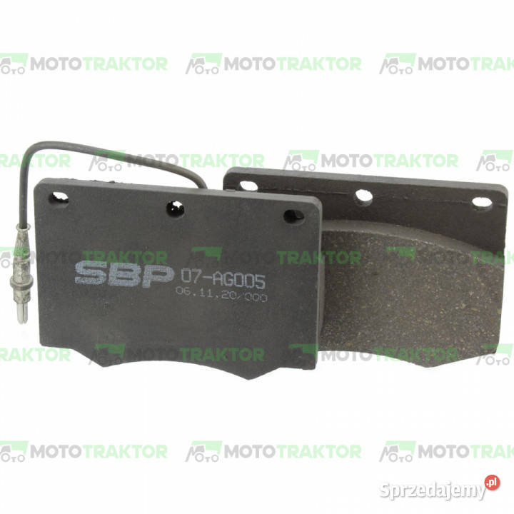 KLOCKI HAMULCOWE JOHN DEERE F385100070030 Łążynek