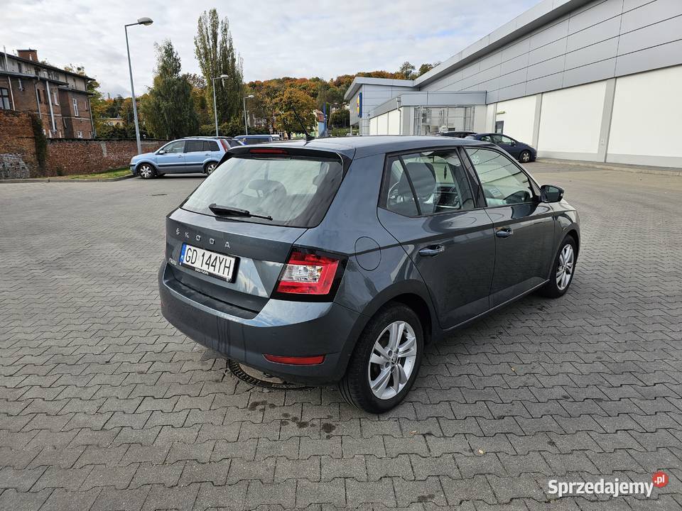 Skoda fabia 2021r 47 prebiegu kupiony w Polsce pomorskie Gdańsk