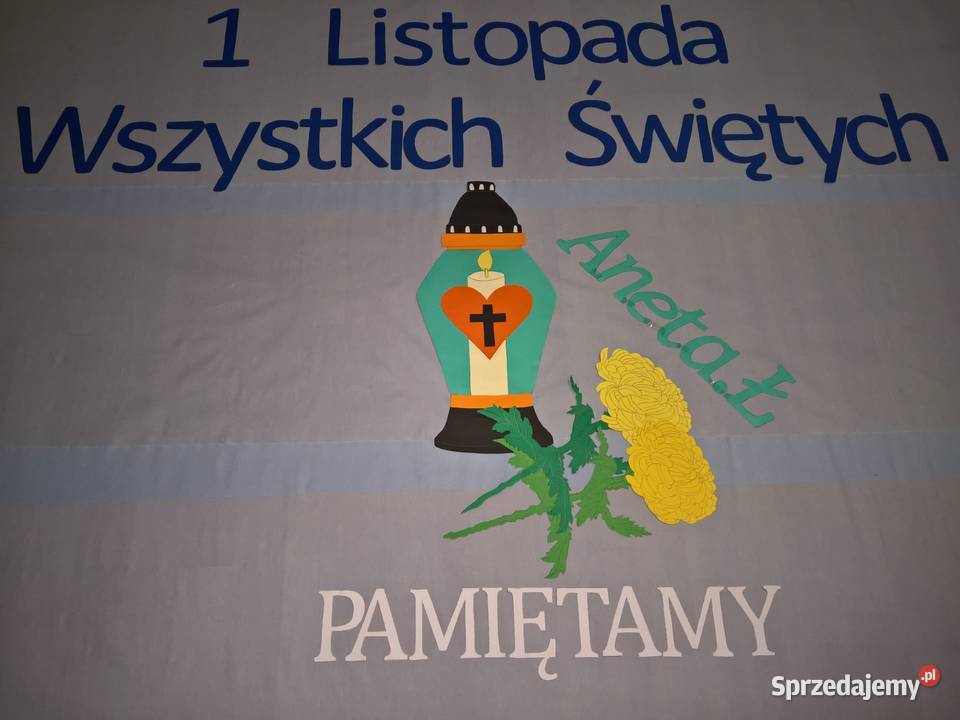 Dekoracje na 1 Listopada Święto Zmarłych z Ryki