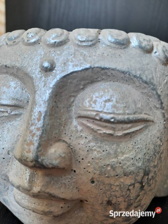 Budda doniczka pojemnik na drobiazgi głowa ZEN Tychy