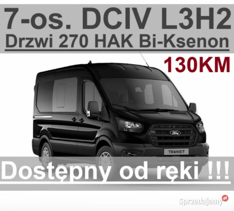 Ford Transit L3H2 130 7os Brygadowa 7os Kamera diesel Ford Szczecinek