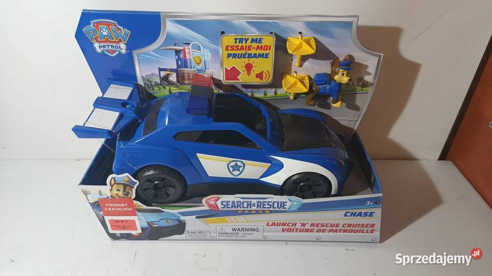 Samochód policyjny Paw Patrol z figurką Chase Katowice