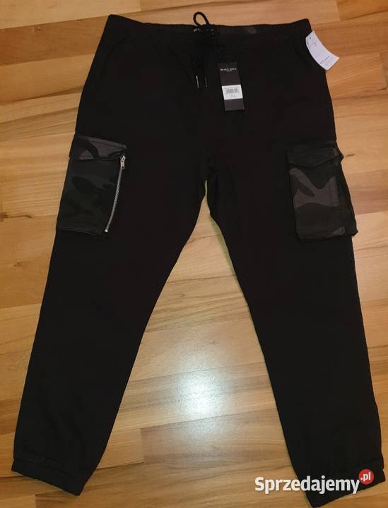 Brave Soul spodnie joggery bojówki M młodzieżowy